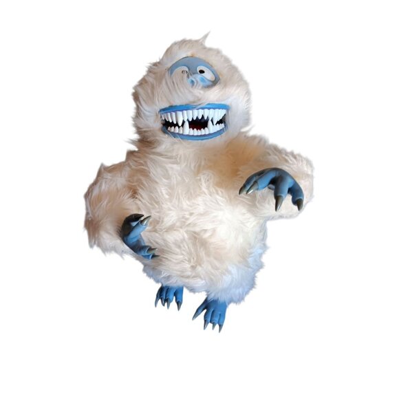 Playing Mantis 17” BUMBLE ABOMINABLE SNOW MONSTER Plush Rudolph 2001 Not Working - Picture 8 of 11